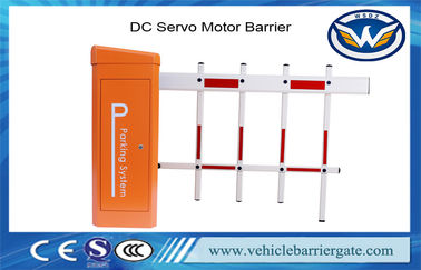 Remote Control Parking Lot Automatic Barrier Gate System With 24V Servo Motor IP65