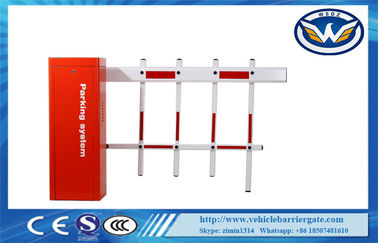 AC220V Motor Remote Control Car Parking Barrier Gate For Toll System , CE / ISO