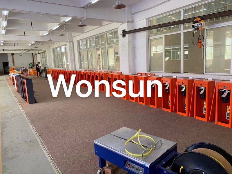 Shenzhen Wonsun Machinery & Electrical Technology Co. Ltd Produktionslinie des Herstellers