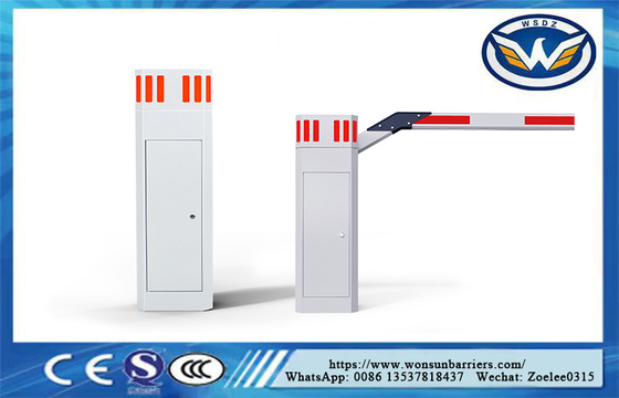 IP54 Hochgeschwindigkeits-Toll Boom Barrier 0,6s-6s Betriebstemperatur -30°C~+65°C