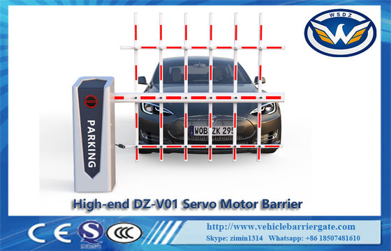Parkplätze LED Servokraftverkehr-Sperren-Tor DCs 24V mit 3m drei Zaun Arm