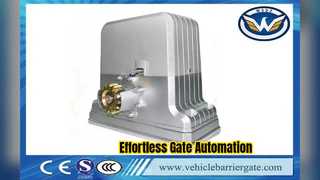 Elektrischer Schiebetormotor, Kraftpaket aus reinem Kupfer