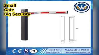 Kleines, platzsparendes Parktor